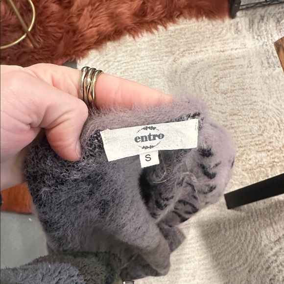 Entro Leopard Patterned Long Cardigan - Picture 6 of 6